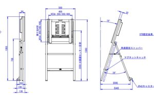 モニタースタンドの商品仕様 DSE50 | KOHJINSHA DESIGN