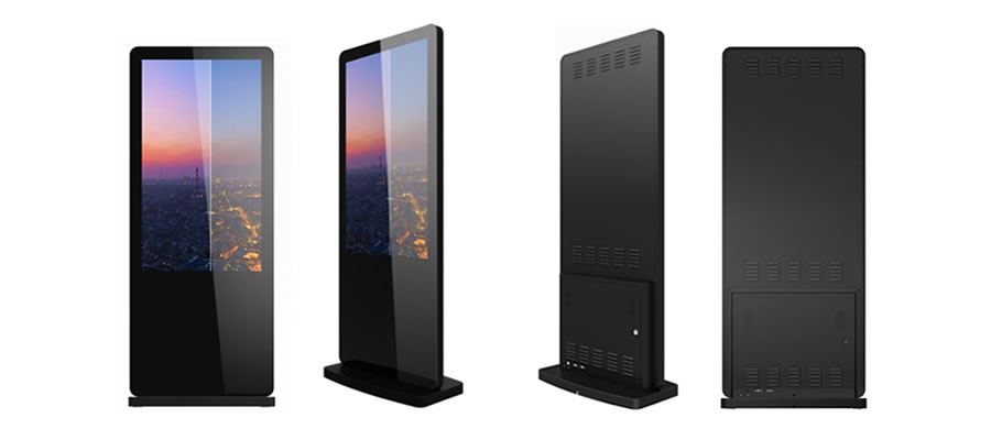 55インチの縦型デジタルサイネージ|グッドビュージャパン